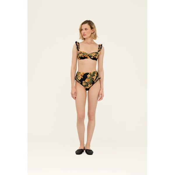 Agua By Agua Bendita Jengibre Cordillera Bikini Bottom, view 4