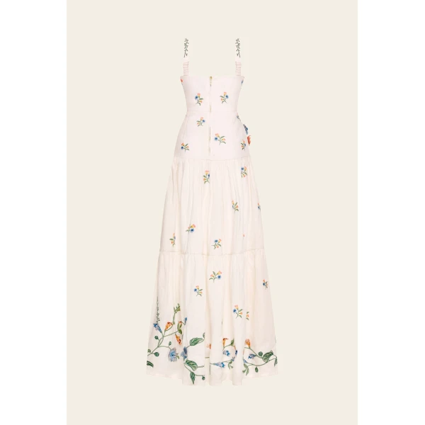 Agua By Agua Bendita Lima Brisa Maxi Dress, view 4