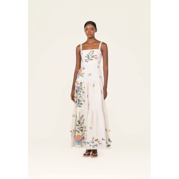 Agua By Agua Bendita Lima Brisa Maxi Dress, view 6
