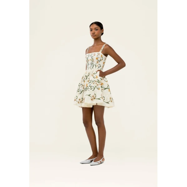 Agua By Agua Bendita Lima Laguna Mini Dress, view 4