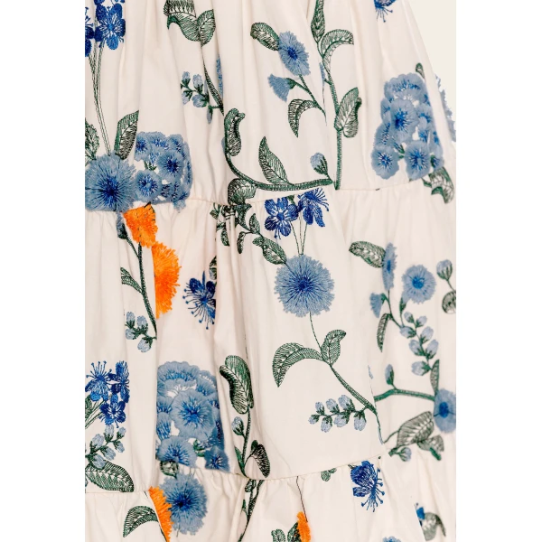 Agua By Agua Bendita Lima Mini Brisa Mini Dress, view 4