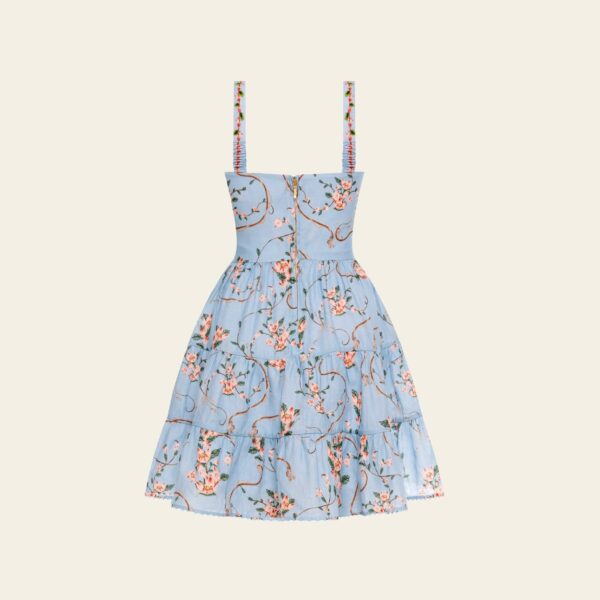 Agua By Agua Bendita Lima Mini Navegante Mini Dress, view 4