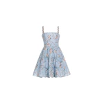 Agua By Agua Bendita Lima Mini Navegante Mini Dress