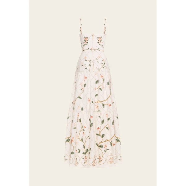 Agua By Agua Bendita Lima Navegante Maxi Dress, view 3