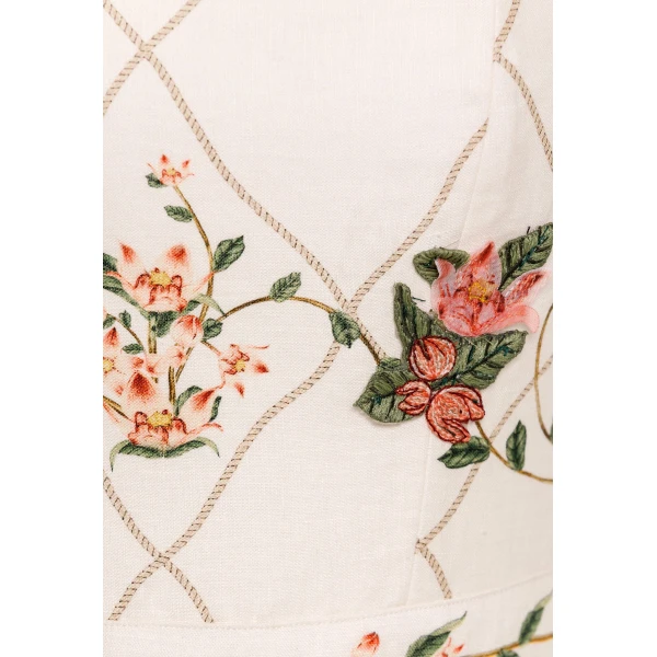 Agua By Agua Bendita Lima Navegante Maxi Dress, view 4