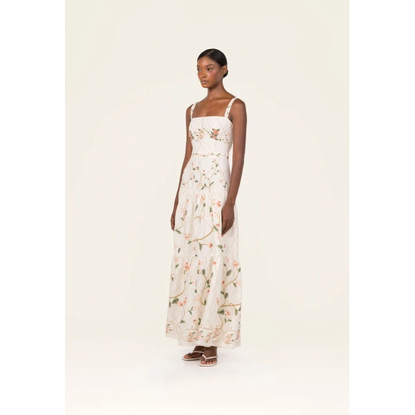 Agua By Agua Bendita Lima Navegante Maxi Dress, view 6
