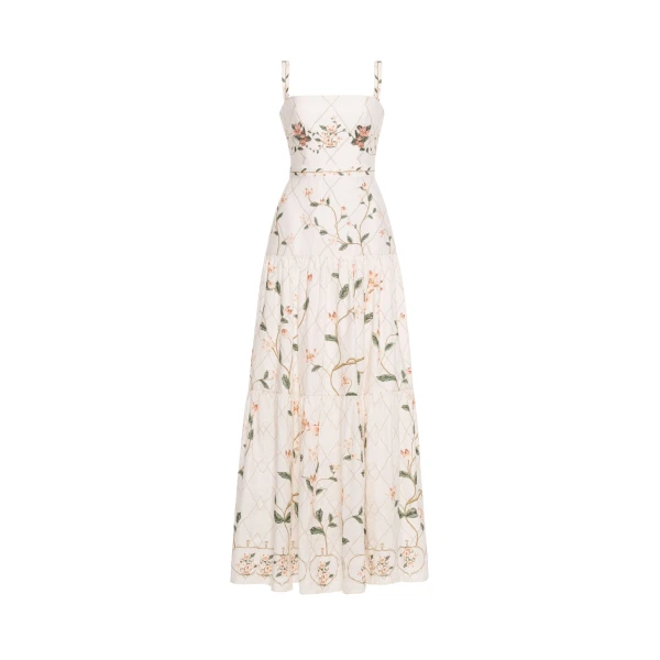 Agua By Agua Bendita Lima Navegante Maxi Dress