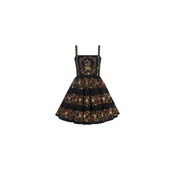 Agua by Agua Bendita Lima Paramo Mini Dress - Agua by Agua Bendita Dresses - Artisanal Colombian Resort Wear at Luxury Shoes 
