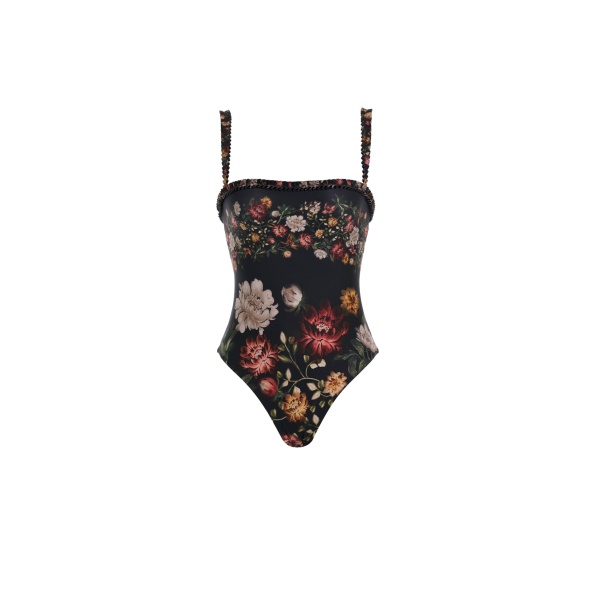 Agua by Agua Bendita Limon Paramo One Piece - Agua by Agua Bendita Beachwear - Artisanal Colombian Resort Wear at Luxury Shoes 