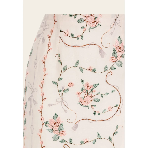 Agua By Agua Bendita Lirica Navegante Maxi Skirt, view 2