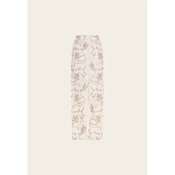 Agua By Agua Bendita Lirica Navegante Maxi Skirt, view 3