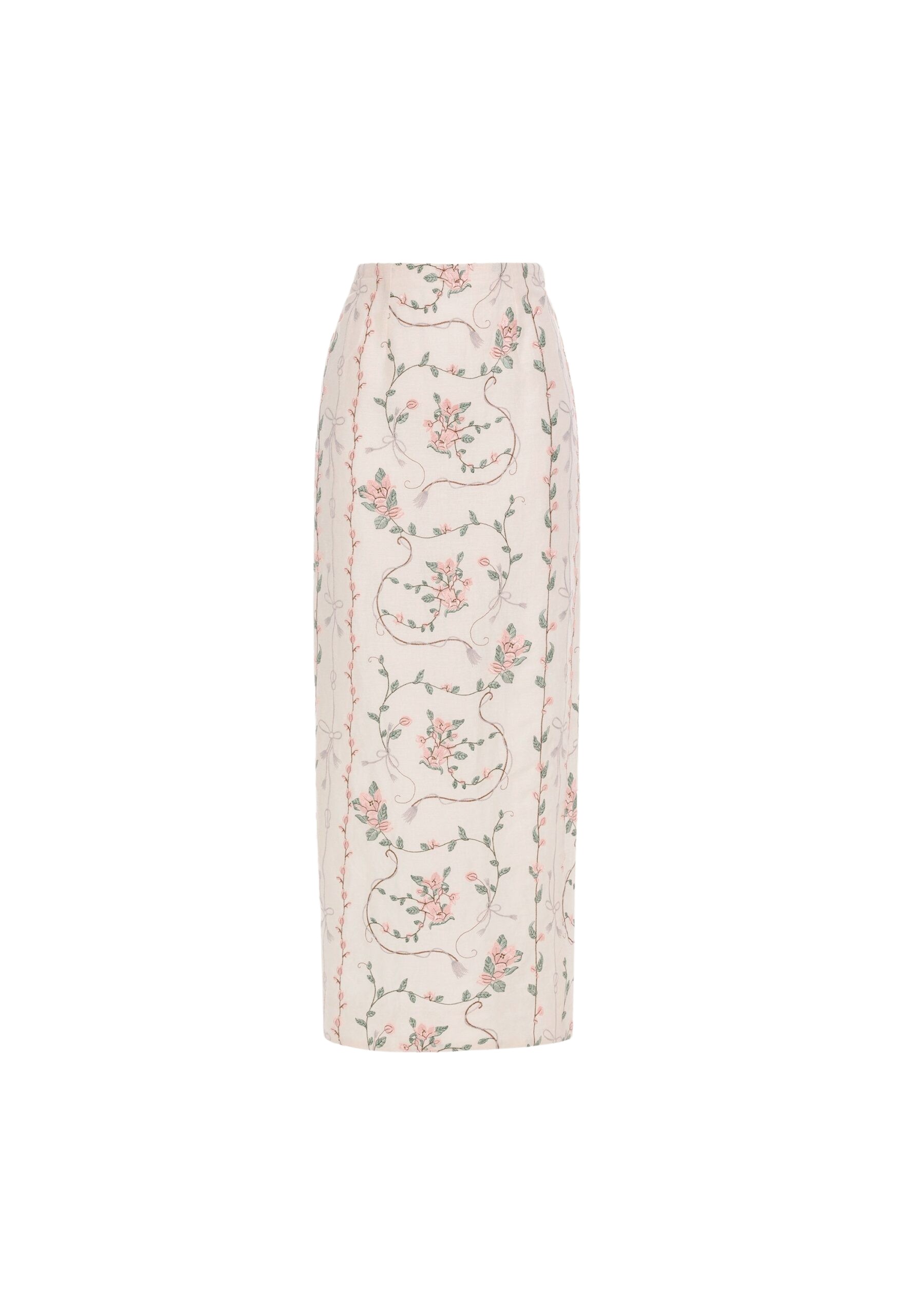 Agua by Agua Bendita Lirica Navegante Maxi Skirt - Agua by Agua Bendita Skirts - Artisanal Colombian Resort Wear at Luxury Shoes 