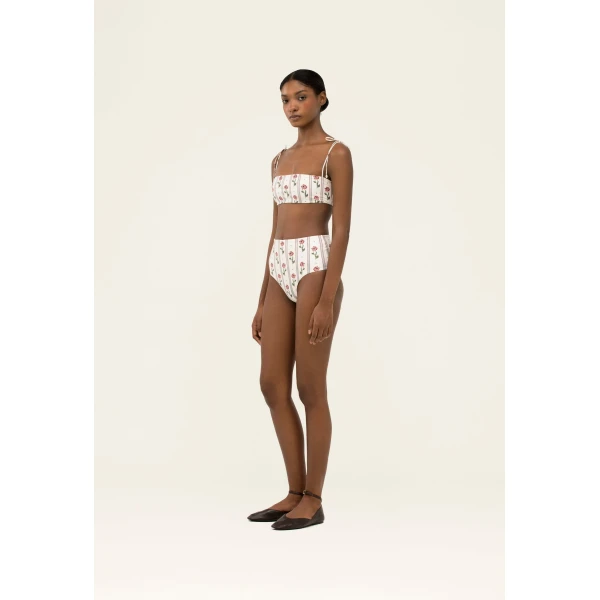 Agua By Agua Bendita Magenta Quebrada Bikini Bottom, view 2