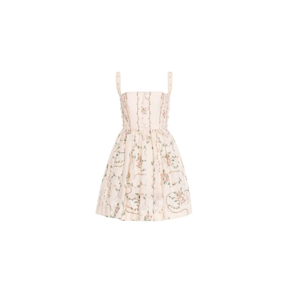 Agua By Agua Bendita Mielero Navegante Mini Dress