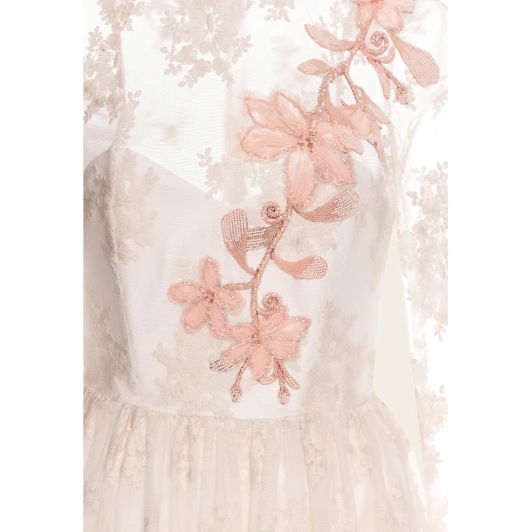 Agua By Agua Bendita Mina Arena Maxi Dress, view 4