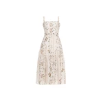 Agua By Agua Bendita Nispero Navegante Midi Dress