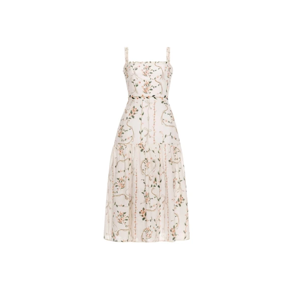 Agua By Agua Bendita Nispero Navegante Midi Dress