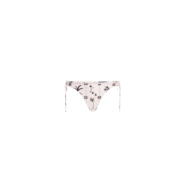 Agua by Agua Bendita Ocaso Arena Bikini Bottom - Agua by Agua Bendita Beachwear - Artisanal Colombian Resort Wear at Luxury Shoes 
