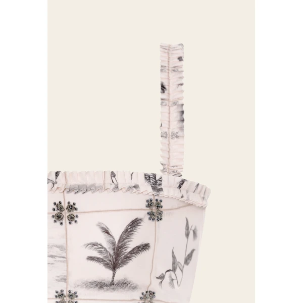 Agua By Agua Bendita Olmo Arena Bikini Top, view 2