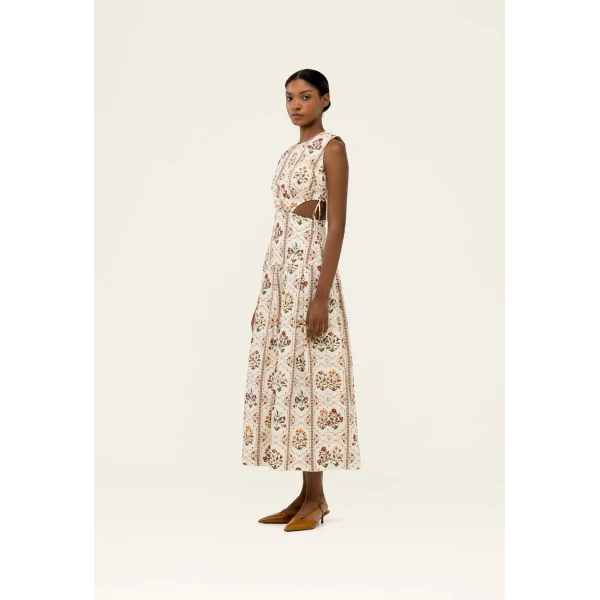 Agua By Agua Bendita Otoño Andes Midi Dress, view 4