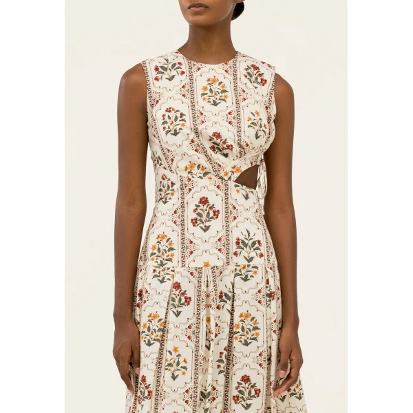 Agua By Agua Bendita Otoño Andes Midi Dress, view 6