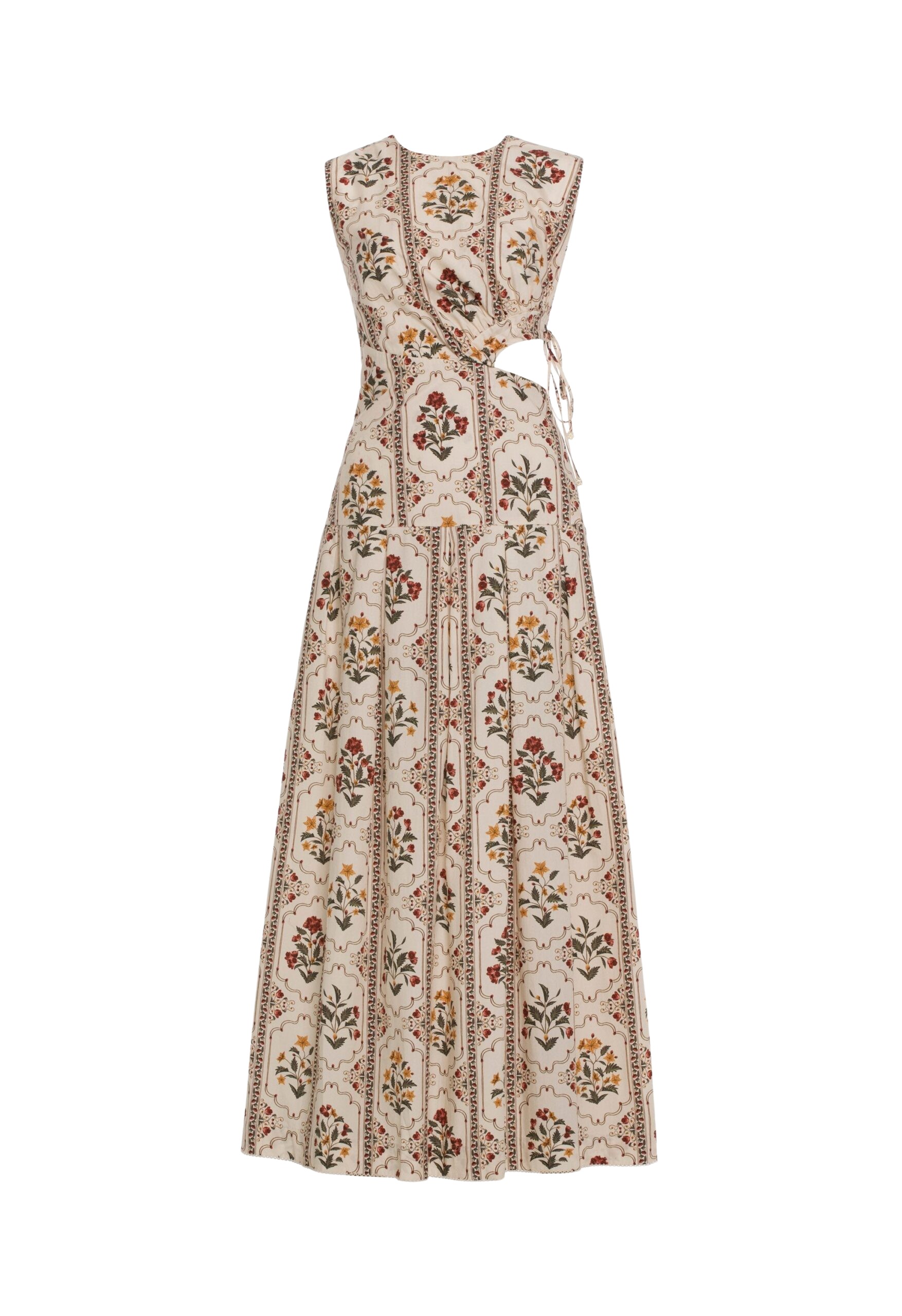 Agua by Agua Bendita Otoño Andes Midi Dress - Agua by Agua Bendita Dresses - Artisanal Colombian Resort Wear at Luxury Shoes 