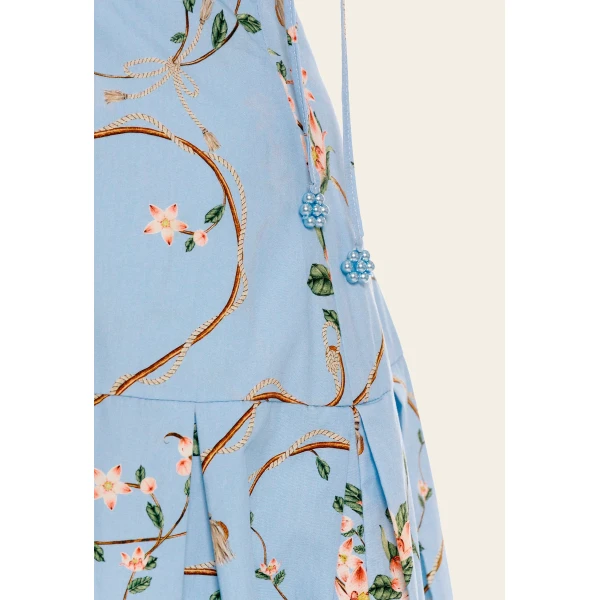 Agua By Agua Bendita Otoño Navegante Midi Dress, view 5