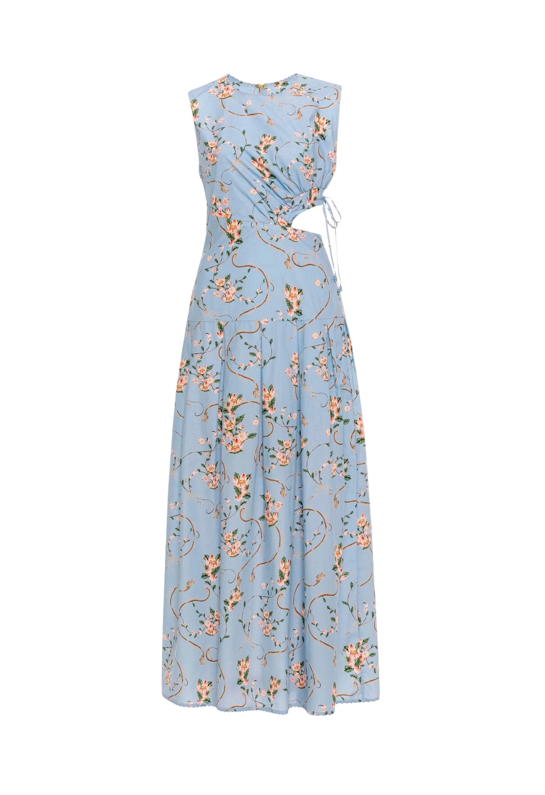 Agua By Agua Bendita Otoño Navegante Midi Dress