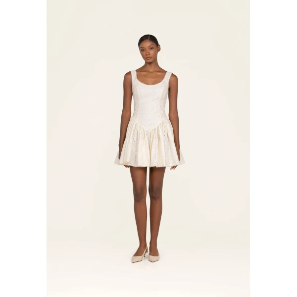 Agua By Agua Bendita Pluma Playa Mini Dress, view 5