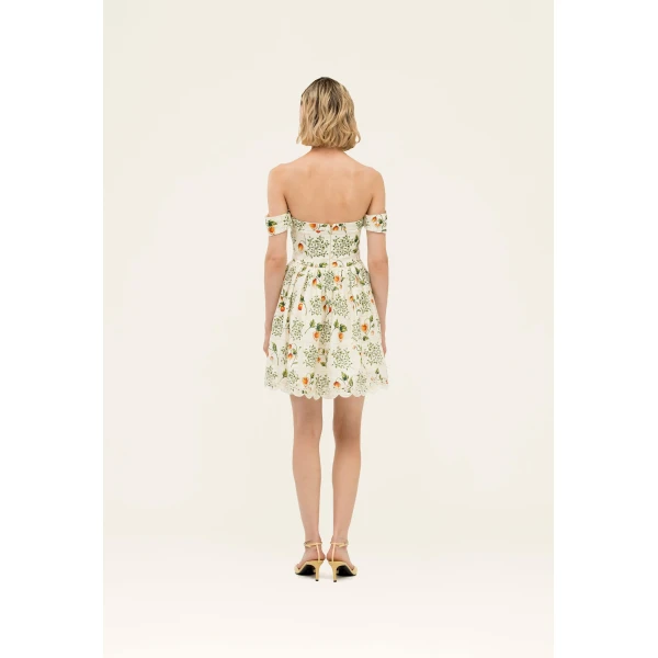 Agua By Agua Bendita Poesia Uchuva Mini Dress, view 6