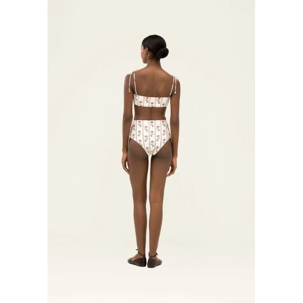 Agua By Agua Bendita Primavera Quebrada Bikini Top, view 5