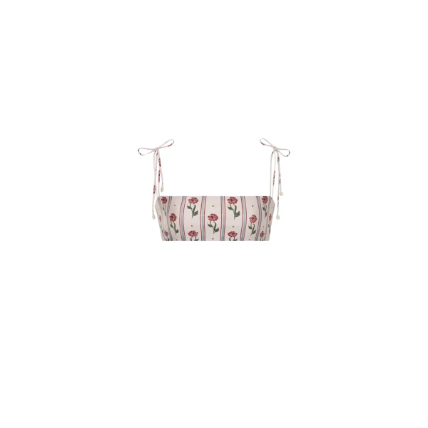 Agua By Agua Bendita Primavera Quebrada Bikini Top