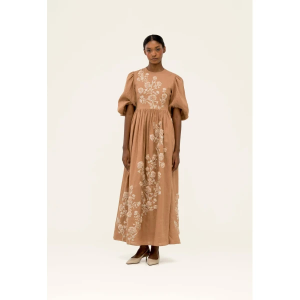 Agua By Agua Bendita Raquel Quebrada Maxi Dress, view 2