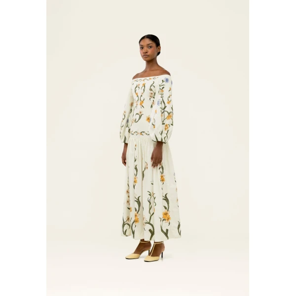 Agua By Agua Bendita Senlis Laguna Maxi Dress, view 4