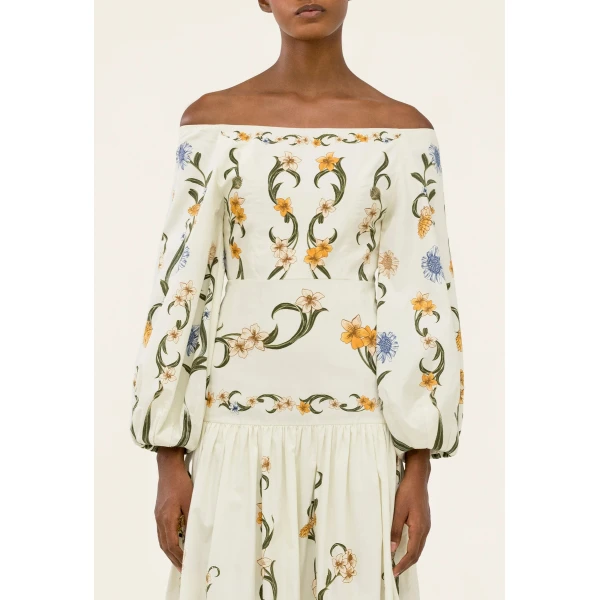 Agua By Agua Bendita Senlis Laguna Maxi Dress, view 6
