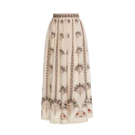 Agua By Agua Bendita Tangelo Andes Maxi Skirt