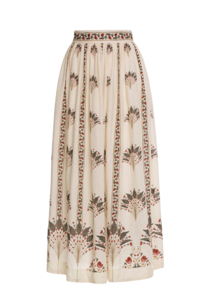 Agua by Agua Bendita Tangelo Andes Maxi Skirt - Agua by Agua Bendita Skirts - Artisanal Colombian Resort Wear at Luxury Shoes 