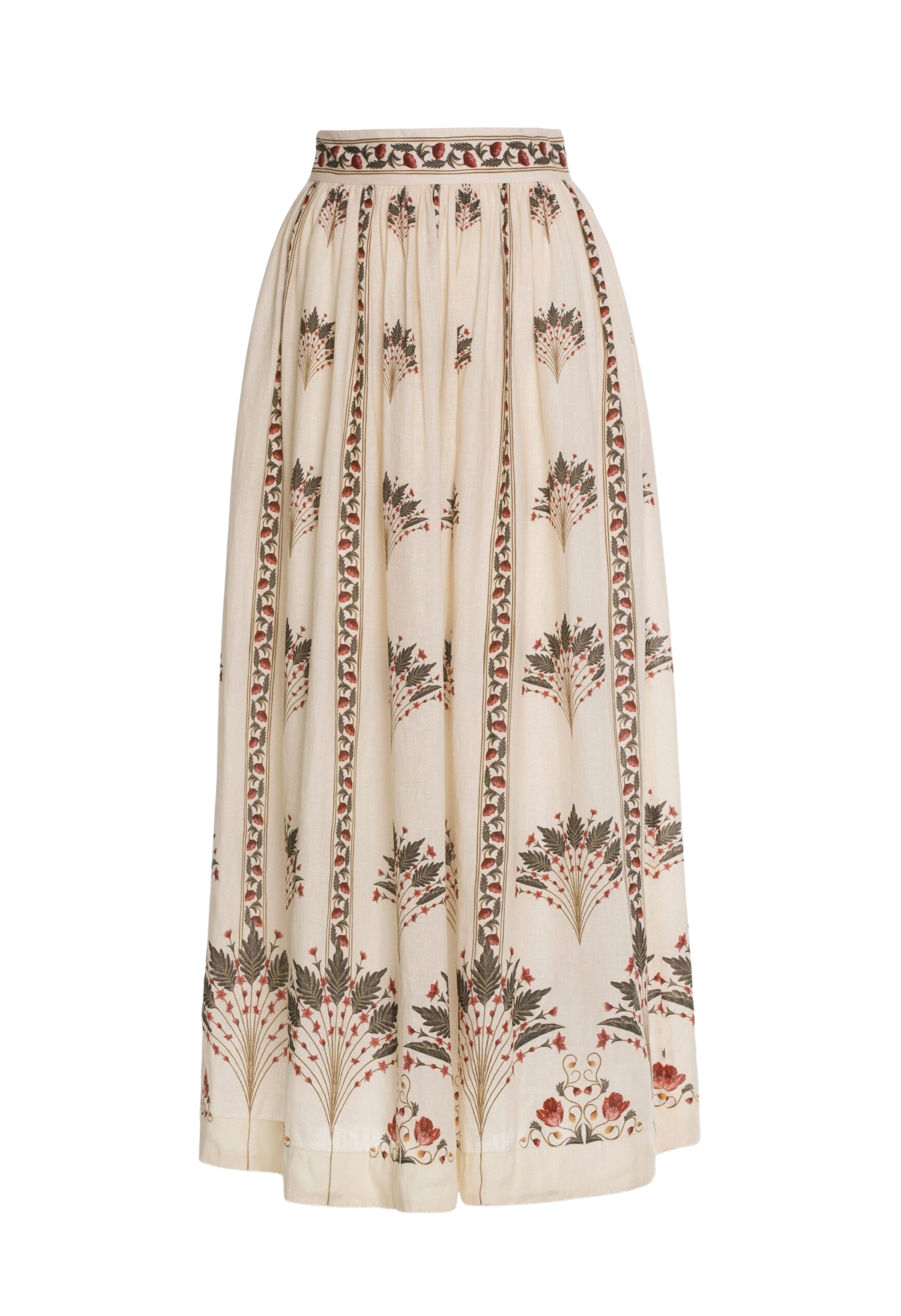 Agua by Agua Bendita Tangelo Andes Maxi Skirt - Agua by Agua Bendita Skirts - Artisanal Colombian Resort Wear at Luxury Shoes 
