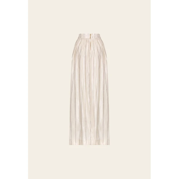 Agua By Agua Bendita Tangelo Arena Maxi Skirt, view 3