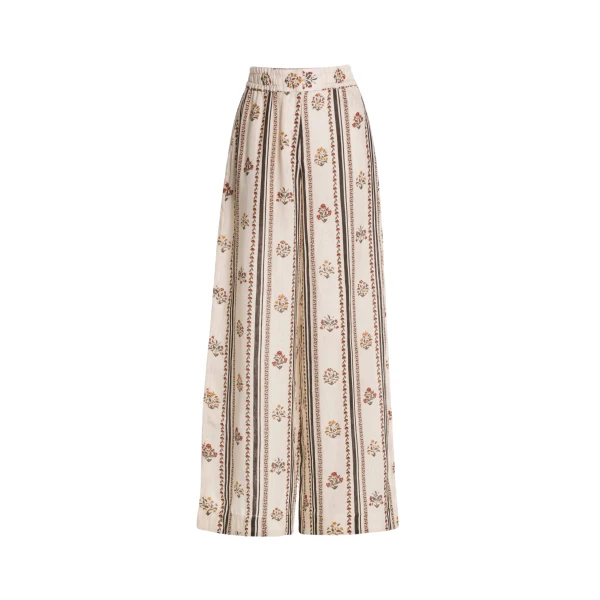 Agua by Agua Bendita Tota Andes Trousers - Agua by Agua Bendita Pants - Artisanal Colombian Resort Wear at Luxury Shoes 