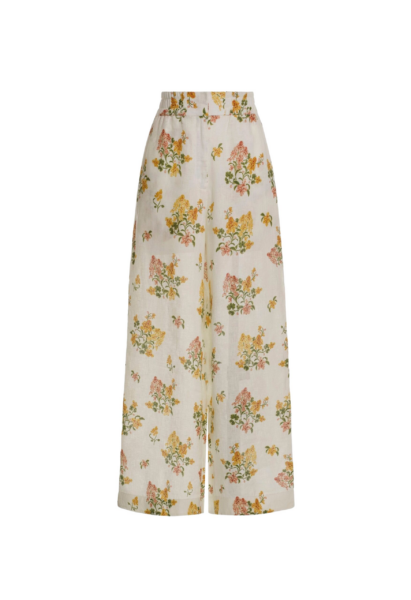 Agua by Agua Bendita Tota Cordillera Trousers - Agua by Agua Bendita Pants - Artisanal Colombian Resort Wear at Luxury Shoes 