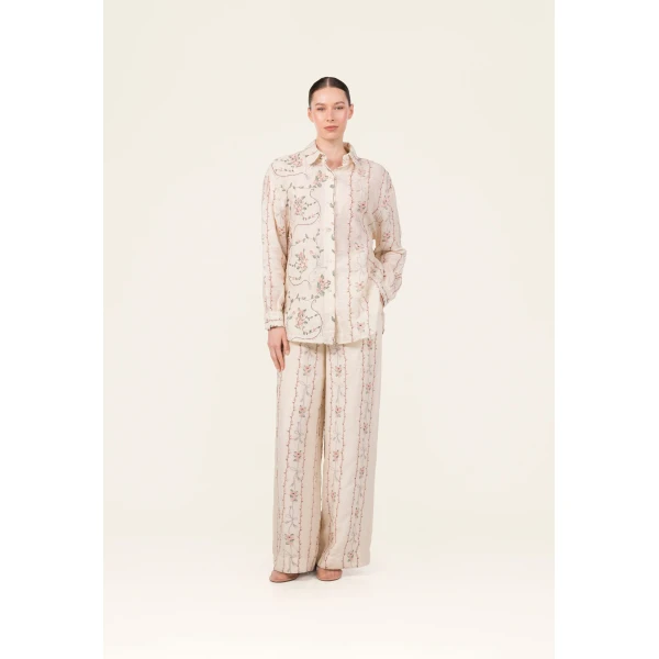 Agua By Agua Bendita Tota Navegante Trouser, view 2