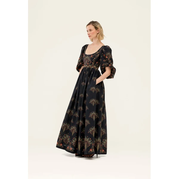 Agua By Agua Bendita Viviane Andes Maxi Dress, view 4