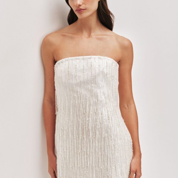 Aje Amulet Sequin Midi Dress, view 5