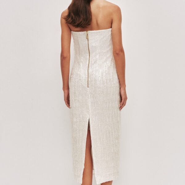 Aje Amulet Sequin Midi Dress, view 8