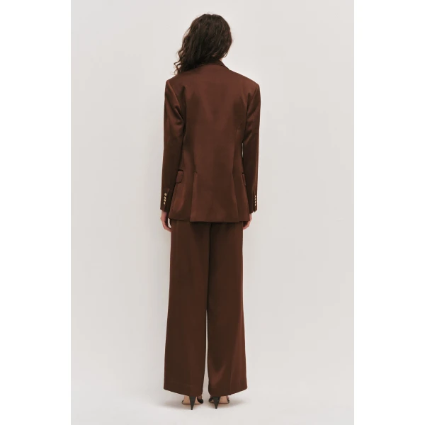Aje Andrea Satin Blazer, view 8