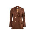 Aje Andrea Satin Blazer