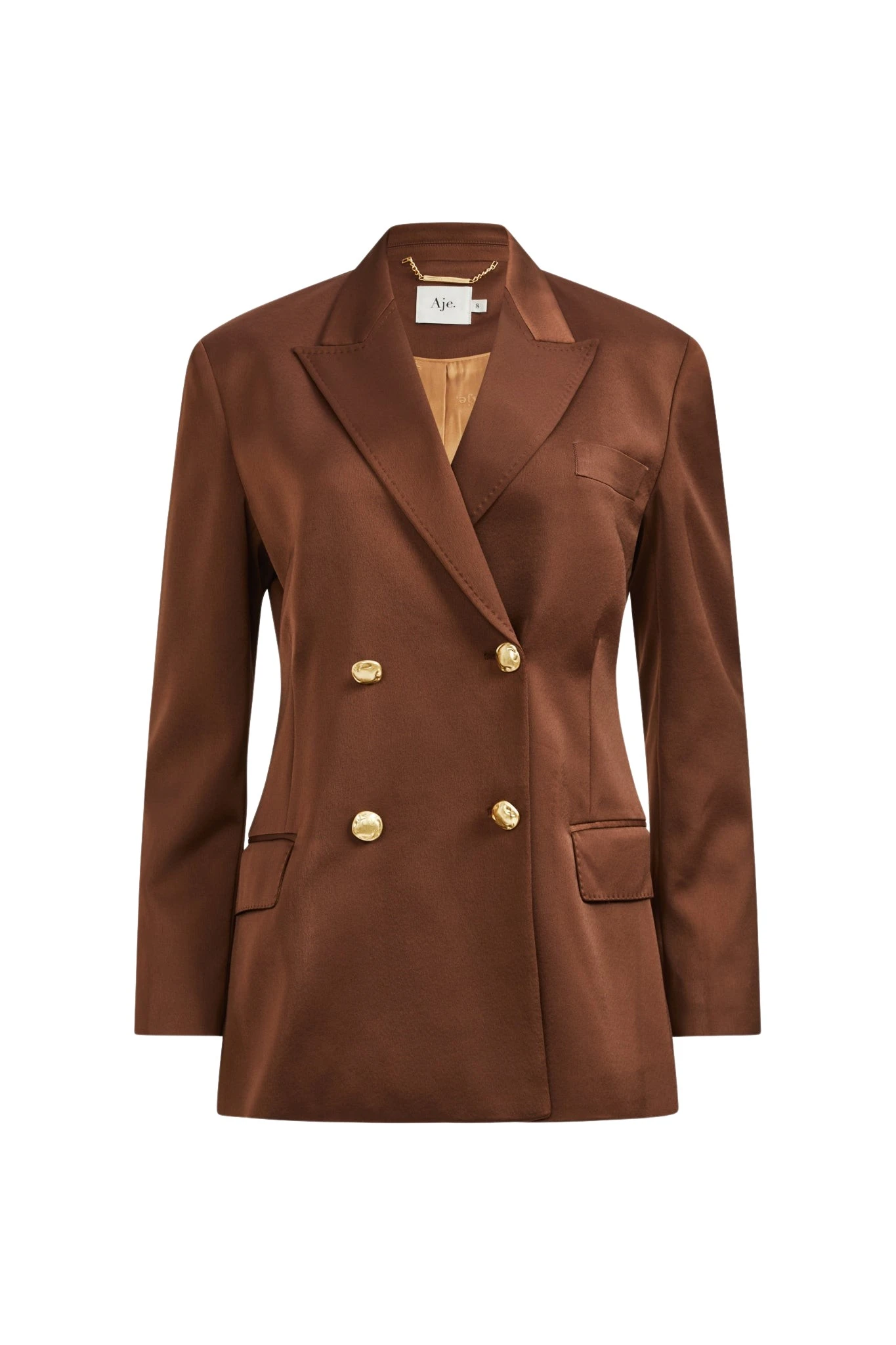 Andrea Satin Blazer