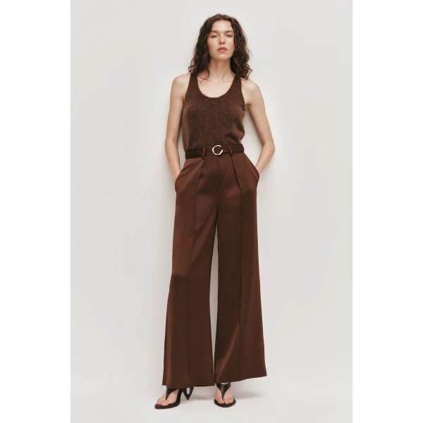 Aje Andrea Satin Pant, view 2