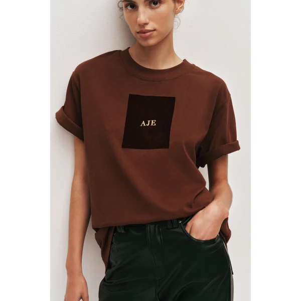 Aje Ardelle Oversized Tee Top, view 5